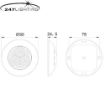 Picture of Dome Led Interior Light | Cool White | CA 6151